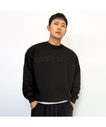 PACIENCIA（パシエンシア）の「トーンオントーン刺繍オーバーサイズスウェット（スウェット）」