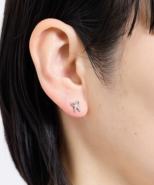 gargle(ガーグル)の「gargle ガーグル:STAINLESS ステンレスシリーズ ハサミ ピアス(ピアス(両耳用)・レディース・シルバー/ゴールド・FREE)」の6枚目の写真