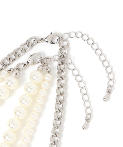 BAYFLOW（ベイフロー）の「パールチェーンセットネックレス（ネックレス・レディース・その他1・FREE）」の5枚目の写真