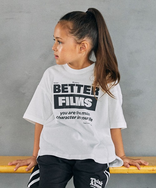 GENERATOR(ジェネレーター)の「GENERATOR/ジェネレーター BETTER FILMS Tシャツ(Tシャツ/カットソー・キッズ・ホワイト/ピンク/ブラック・L/XL/M)」の2枚目の写真