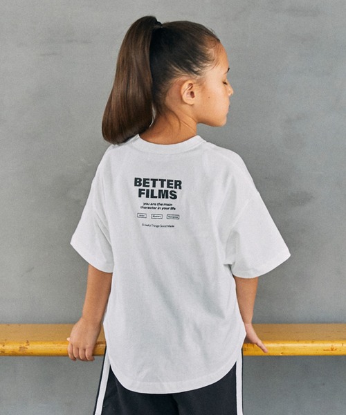 GENERATOR(ジェネレーター)の「GENERATOR/ジェネレーター BETTER FILMS Tシャツ(Tシャツ/カットソー・キッズ・ホワイト/ピンク/ブラック・L/XL/M)」の4枚目の写真