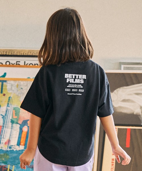 GENERATOR(ジェネレーター)の「GENERATOR/ジェネレーター BETTER FILMS Tシャツ(Tシャツ/カットソー・キッズ・ホワイト/ピンク/ブラック・L/XL/M)」の5枚目の写真