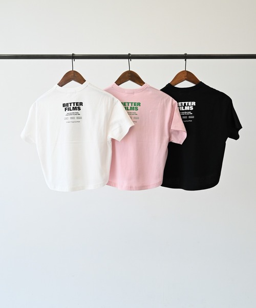 GENERATOR(ジェネレーター)の「GENERATOR/ジェネレーター BETTER FILMS Tシャツ(Tシャツ/カットソー・キッズ・ホワイト/ピンク/ブラック・L/XL/M)」の20枚目の写真