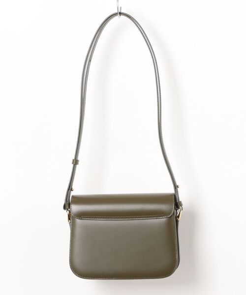 A.P.C.(アーペーセー)の「SAC GRACE SMALL(ショルダーバッグ・レディース・カーキ/チャコールグレー・ONESIZE)」の3枚目の写真