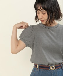 CHILD WOMAN | 連シルフライス パフスリーブTシャツ(Tシャツ/カットソー)