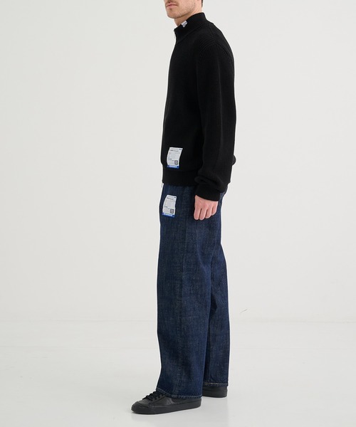 In・stru(men-tal).(インストルメンタル)の「【MIHARAYASUHIRO/ミハラヤスヒロ】COTTON HIGH DENSITY DRIVERS KNIT/in・stru(men-tal).(カーディガン/ボレロ・メンズ・ブラック/ライトグレー・46/44)」の6枚目の写真