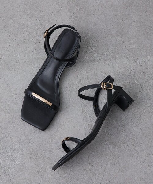 Lui's（ルイス）の「アンクルストラップサンダル（サンダル・レディース・ブラック・L/M）」の10枚目の写真