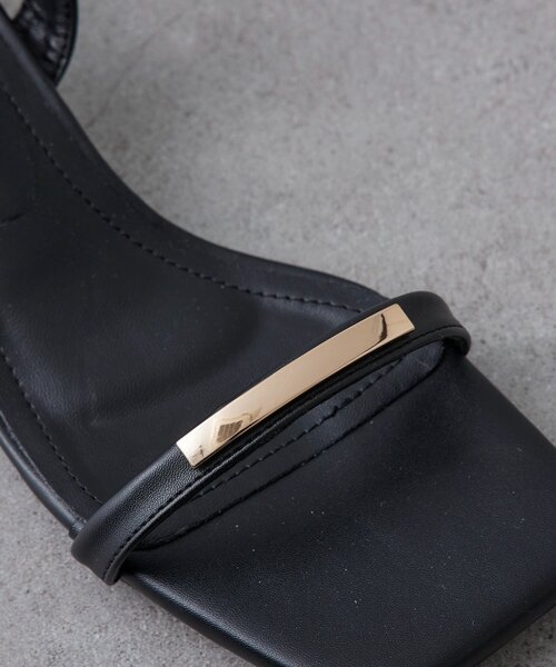 Lui's（ルイス）の「アンクルストラップサンダル（サンダル・レディース・ブラック・L/M）」の11枚目の写真