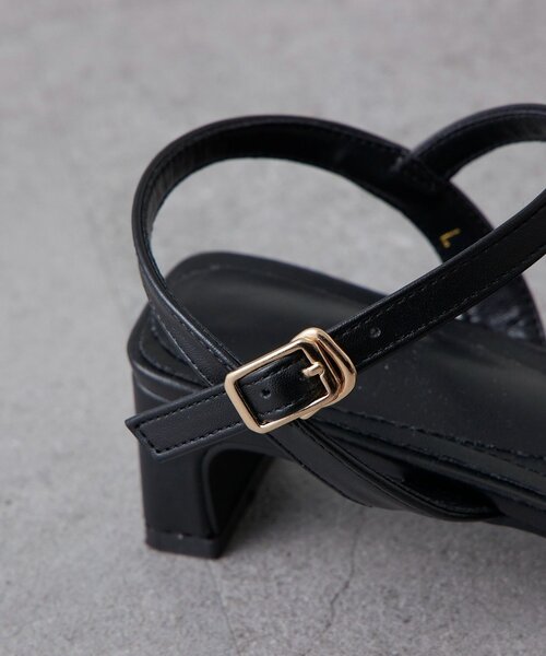 Lui's（ルイス）の「アンクルストラップサンダル（サンダル・レディース・ブラック・L/M）」の12枚目の写真