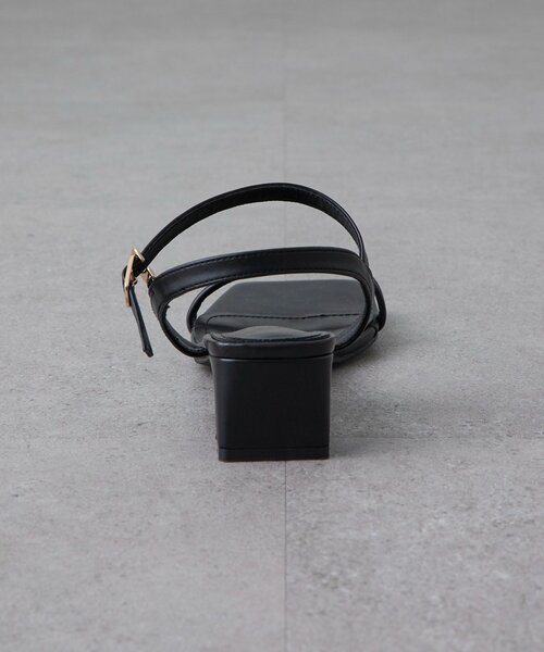 Lui's（ルイス）の「アンクルストラップサンダル（サンダル・レディース・ブラック・L/M）」の14枚目の写真