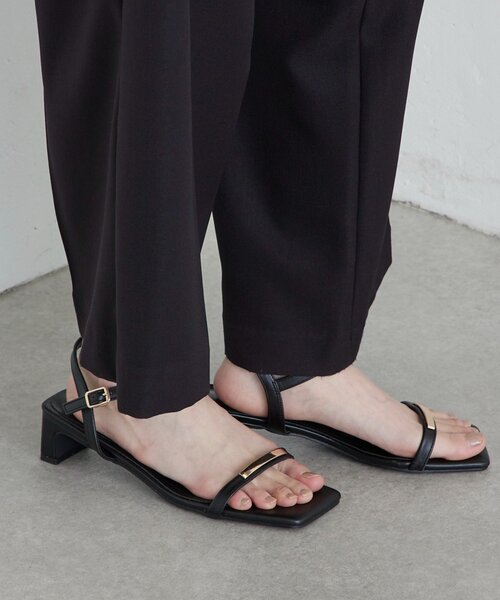 Lui's（ルイス）の「アンクルストラップサンダル（サンダル・レディース・ブラック・L/M）」の17枚目の写真