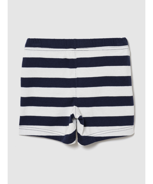 GAP(ギャップ)の「ブラナン フェイバリット ストライプ プルオンショートパンツ (幼児・ベビー)(その他パンツ・キッズ・ネイビー・110cm/105cm/100cm/95cm/90cm/80cm/70cm)」の2枚目の写真