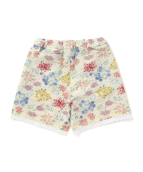 BeBe(ベベ)の「【お揃い】リップルマルシェフラワーショートパンツ(その他パンツ・キッズ・イエロー系その他・150cm/140cm/130cm/120cm)」の9枚目の写真