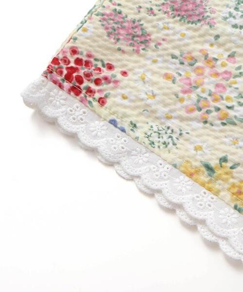 BeBe(ベベ)の「【お揃い】リップルマルシェフラワーショートパンツ(その他パンツ・キッズ・イエロー系その他・150cm/140cm/130cm/120cm)」の12枚目の写真