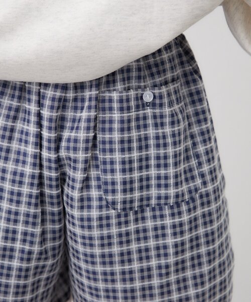 w closet（ダブルクローゼット）の「パジャマショートパンツ（その他パンツ・レディース・ネイビー/レッド・FREE）」の8枚目の写真