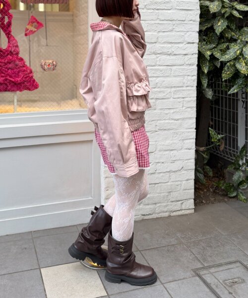 w closet（ダブルクローゼット）の「パジャマショートパンツ（その他パンツ・レディース・ネイビー/レッド・FREE）」の19枚目の写真