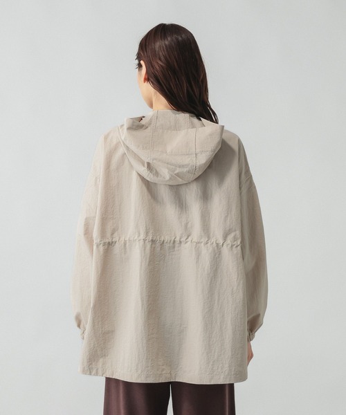 GLOBAL WORK(グローバルワーク)の「エアかる撥水マウンテンパーカー/601298(パーカー・レディース・グレイッシュベージュ/ベージュ/ブラウン・LARGE/MEDIUM)」の20枚目の写真