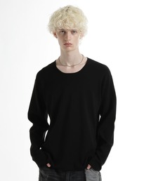 HARE | ユルネックニットプルオーバー(HARE)(Tシャツ/カットソー)