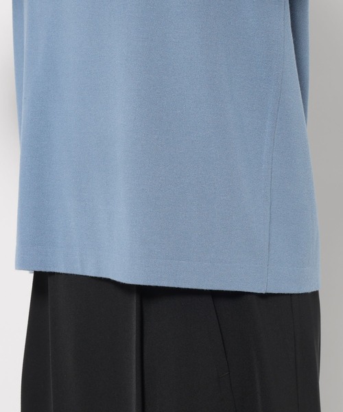 HARE（ハレ）の「ユルネックニットプルオーバー(HARE)（Tシャツ/カットソー・メンズ・ブラック/グレー/ブルー・FREE）」の21枚目の写真