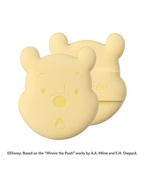 MilleFee（ミルフィー）の「くまのプーさん メイクパフ (単品)（パフ・スポンジ・レディース・パウダーパフ（プー）/クッションファンデパフ（プー／ピグレット）/リキッドパフ（プー）/指パフ（プー／ピグレット／ティガー）・FREE）」の2枚目の写真