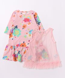 HAKKA KIDS | マルチビッグフラワープリントワンピース(ワンピース)