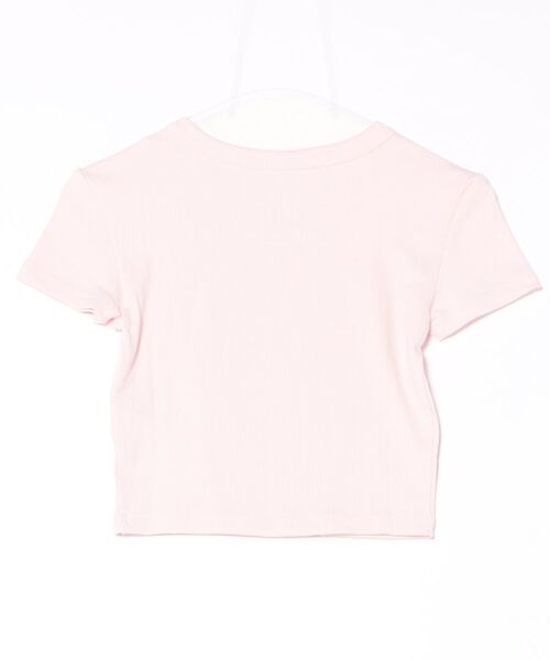RVCA(ルーカ)の「RVCA/ルーカ レディース 半袖 Tシャツ BG043211(Tシャツ/カットソー・レディース・ブラック/ライトピンク/ホワイト・S/M)」の4枚目の写真