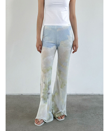 Kijun（キジュン）の「Print Flared Pants Print Flower（その他パンツ）」