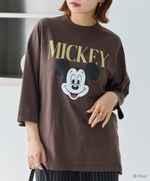 GOOD ROCK SPEED（グッドロックスピード）の「【GOOD ROCK SPEED】MICKEY ７分袖Tシャツ（Tシャツ/カットソー）」