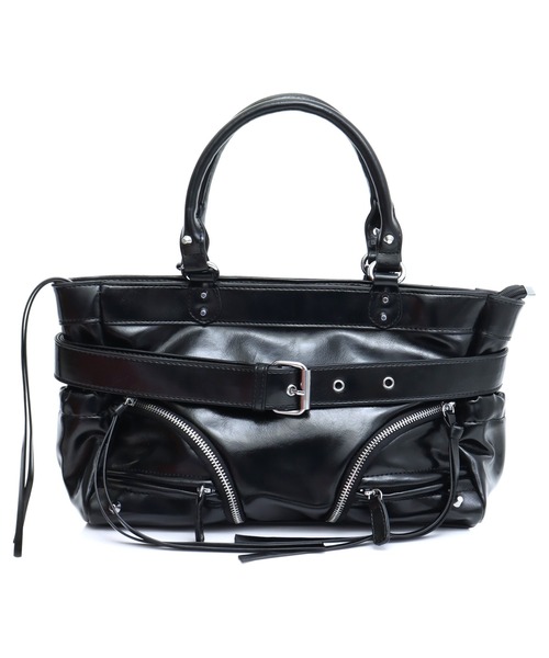 ANAP（アナップ）の「ベルト付き ポケットバッグ（ショルダーバッグ・レディース・ホワイト/ブラック・F）」の13枚目の写真