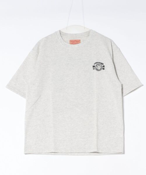 CORISCO（コリスコ）の「横綱アニマル柄TEE(M1)（Tシャツ/カットソー・メンズ・オートミール/グレー系1/ブラック系1/グレー系2/ホワイト系1/ブラック系2/キナリ・X-LARGE/MEDIUM/LARGE）」の16枚目の写真