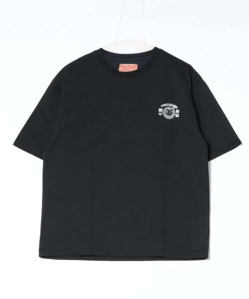 CORISCO（コリスコ）の「横綱アニマル柄TEE(M1)（Tシャツ/カットソー・メンズ・オートミール/グレー系1/ブラック系1/グレー系2/ホワイト系1/ブラック系2/キナリ・X-LARGE/MEDIUM/LARGE）」の12枚目の写真