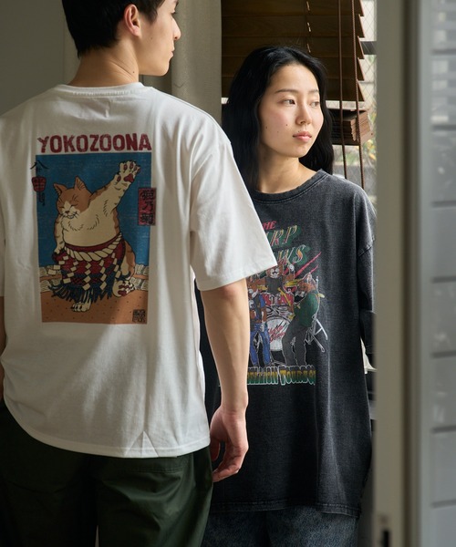 CORISCO(コリスコ)の「横綱アニマル柄TEE(M1)(Tシャツ/カットソー・メンズ・オートミール/グレー系1/ブラック系1/グレー系2/ホワイト系1/ブラック系2/キナリ/ホワイト系2・X-LARGE/MEDIUM/LARGE)」の18枚目の写真