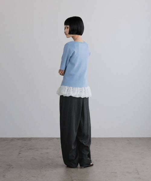 LOWRYS FARM(ローリーズファーム)の「フィブリルイージーコクーンパンツ 664956(その他パンツ・レディース・ベージュ/アイボリー/ブラック/ピンク・SMALL/MEDIUM/LARGE)」の21枚目の写真