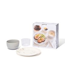 Francfranc(�t�����t����)�̃X�^�[�^�[3�_�Z�b�g ���[�j���O�^�C�� �}�[�u�� �H�� �����W�Ή� �H��@�Ή� �M(�H��)