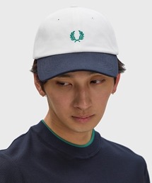 FRED PERRY（フレッドペリー）の「先行予約受付中/Blocked Pique Classic Cap/ブロックピケクラシックキャップ（キャップ）」