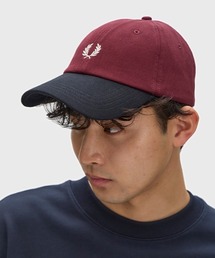 FRED PERRY（フレッドペリー）の「先行予約受付中/Blocked Pique Classic Cap/ブロックピケクラシックキャップ（キャップ）」
