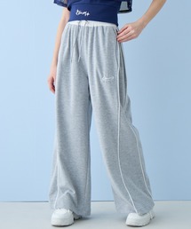 BISKEE（ビスキー）の「脇タックスウェットワイドパンツ（スウェットパンツ）」