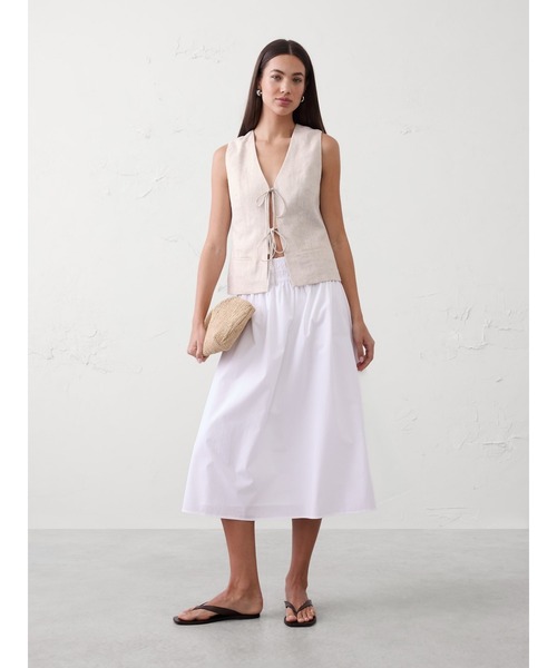 BANANA REPUBLIC　フィッシングベスト　ワッペン　ベージュ　M 中古・古着通販】BANANA REPUBLIC (バナナリパブリック) ハンティング