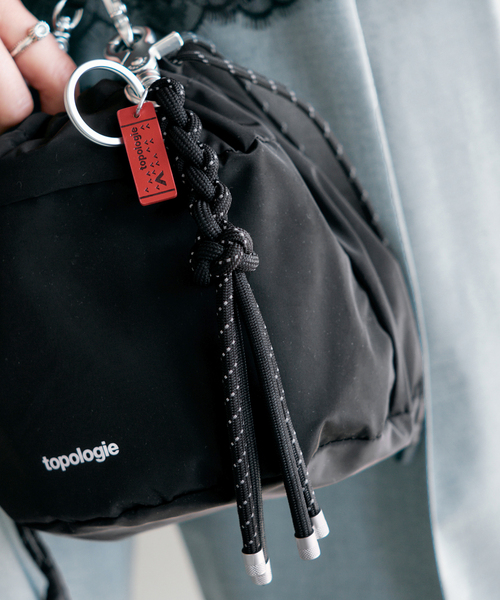 IENA(イエナ)の「TOPOLOGIE sinnet Keychain キーチェーン TP-WST-SKCBKR-00/TE(キーケース/キーアクセサリー・レディース・ブラック/グリーン・FREE)」の3枚目の写真