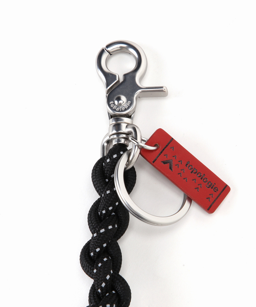 IENA(イエナ)の「TOPOLOGIE sinnet Keychain キーチェーン TP-WST-SKCBKR-00/TE(キーケース/キーアクセサリー・レディース・ブラック/グリーン・FREE)」の7枚目の写真