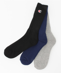 Champion | 【Champion/チャンピオン】3足組 フルレングスソックス【ハーフパイル】(ソックス/靴下)