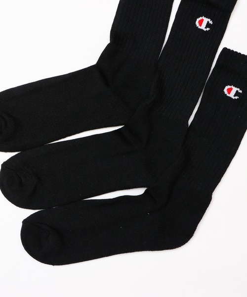Champion（チャンピオン）の「【Champion/チャンピオン】メンズ 3足組 フルレングスソックス【ハーフパイル】（ソックス/靴下・メンズ・その他/ヘザーグレー/ブラック/ホワイト・MEDIUM/28/24/LARGE/26/SMALL/FREE）」の10枚目の写真