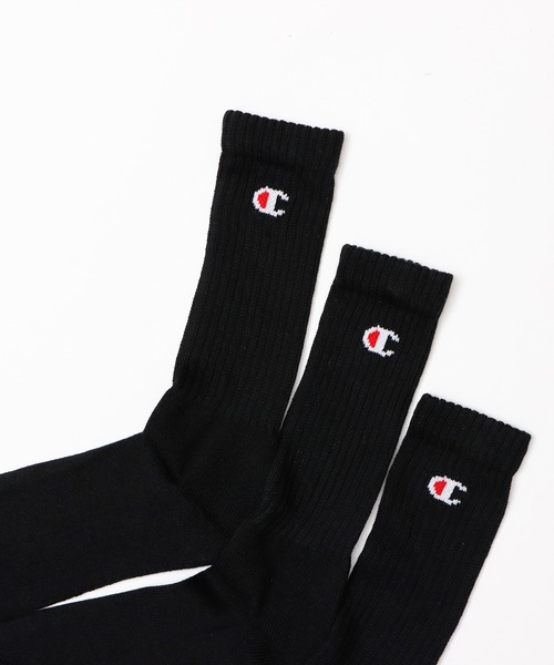 Champion（チャンピオン）の「【Champion/チャンピオン】メンズ 3足組 フルレングスソックス【ハーフパイル】（ソックス/靴下・メンズ・その他/ヘザーグレー/ブラック/ホワイト・MEDIUM/28/24/LARGE/26/SMALL/FREE）」の11枚目の写真