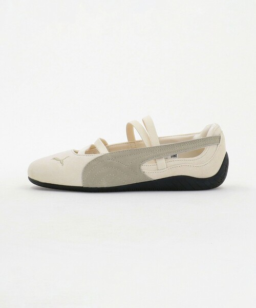 PUMA(プーマ)の「<PUMA>スピードキャット バレエ スエード シューズ スニーカー(スニーカー・レディース・ベージュ・24cm/23.5cm/23cm/24.5cm)」の2枚目の写真