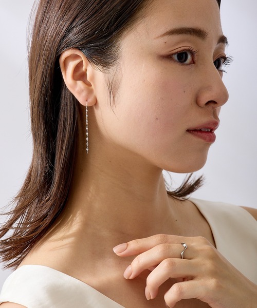 CALIN STANDARD(カリンスタンダード)の「◆金属アレルギー対応◆◆made in japan◆シャイン アメリカンピアス(ピアス(両耳用)・レディース・ピンクゴールド/ゴールド/シルバー・FREE)」の11枚目の写真