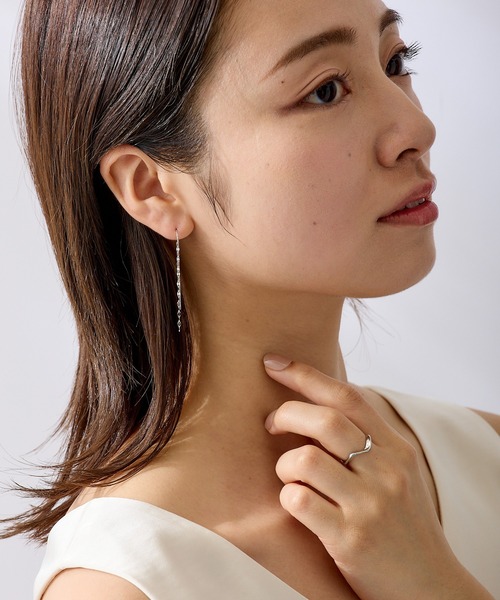 CALIN STANDARD(カリンスタンダード)の「◆金属アレルギー対応◆◆made in japan◆シャイン アメリカンピアス(ピアス(両耳用)・レディース・ピンクゴールド/ゴールド/シルバー・FREE)」の13枚目の写真