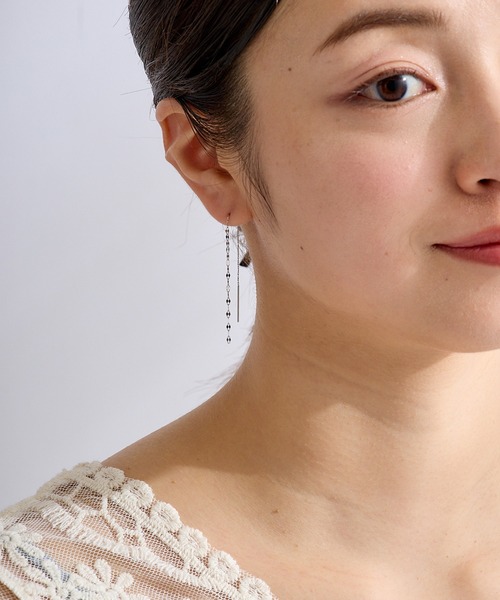 CALIN STANDARD(カリンスタンダード)の「◆金属アレルギー対応◆◆made in japan◆シャイン アメリカンピアス(ピアス(両耳用)・レディース・ピンクゴールド/ゴールド/シルバー・FREE)」の5枚目の写真
