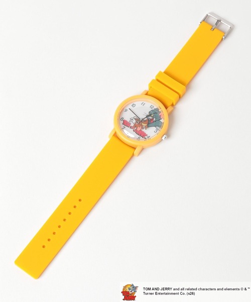 niko and...(ニコアンド)の「【トムとジェリー】コラボローリングウォッチ(アナログ腕時計・レディース・イエロー/ブラック・0)」の7枚目の写真