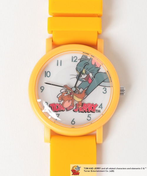 niko and...(ニコアンド)の「【トムとジェリー】コラボローリングウォッチ(アナログ腕時計・レディース・イエロー/ブラック・0)」の9枚目の写真