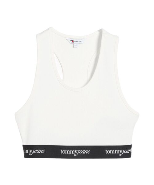 tommy jeans（トミー ジーンズ）の「コープテープブラトップ（Tシャツ/カットソー・レディース・マルチ/ホワイト・X-SMALL/SMALL/MEDIUM/LARGE）」の2枚目の写真